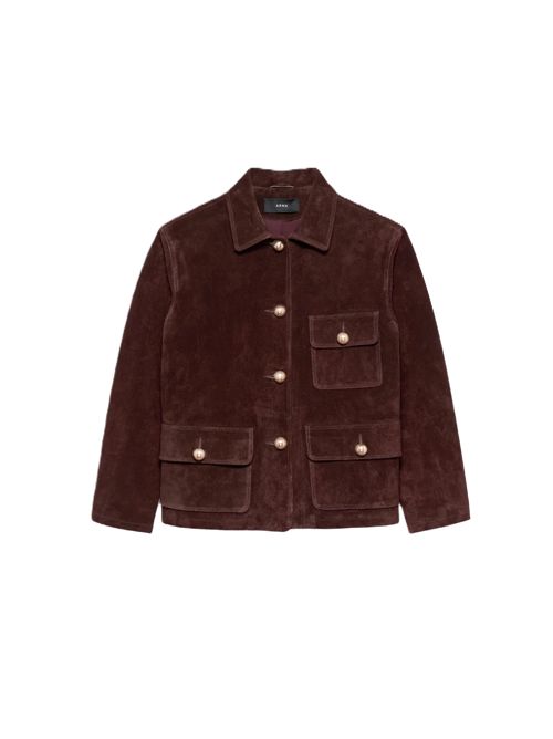 Rosia | Gritty Suede Jacket Giaca pelle by Arma Arma | 008L256068.02SHIRAZ SHIRAZ